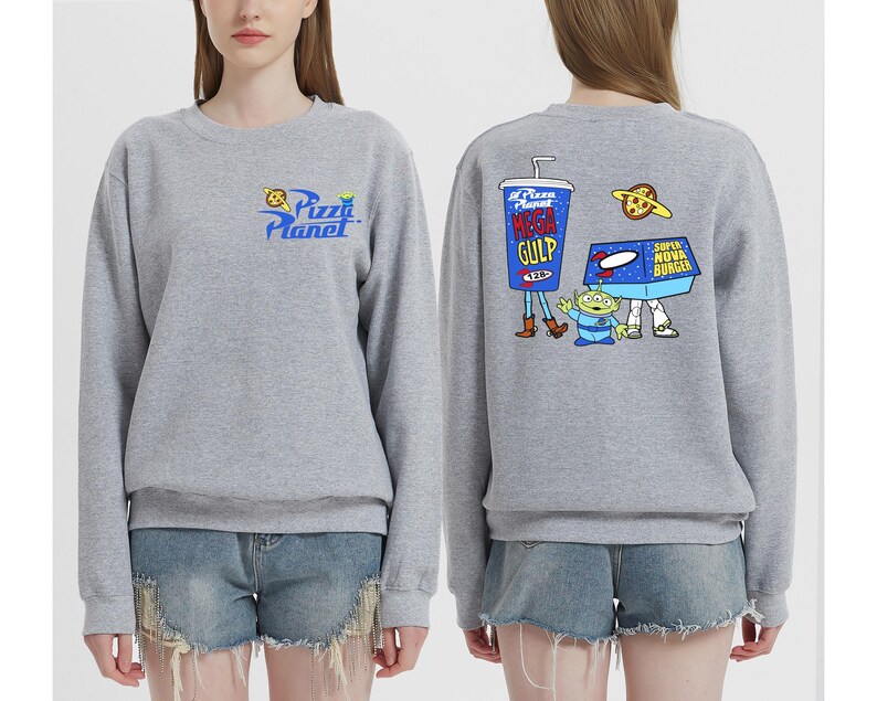 Disney Toy Story Alien, Toy Story Pizza Planet T-Shirt, Woody and Friends Shirt, Infinity And Beyond Shirt, Disneyland Vacation Sweatshirt