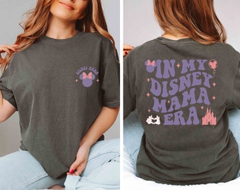 Comfort Colors® In My Disney Mom Era Shirt, Minnie Mouse Mom Shirt, Disney Mom Shirt, Disney Mama Shirt, Disney Mothers Day Shirt