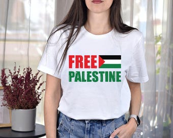 Free Palestine Flag Shirt, Palestine T-Shirt, Activist Shirt, Equality Tshirt, Human Rights, Protest Shirt, Save Palestine