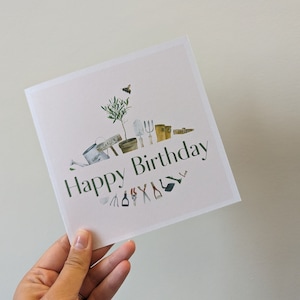 Birthday card for garden lovers, Happy Birthday | cards for gardeners