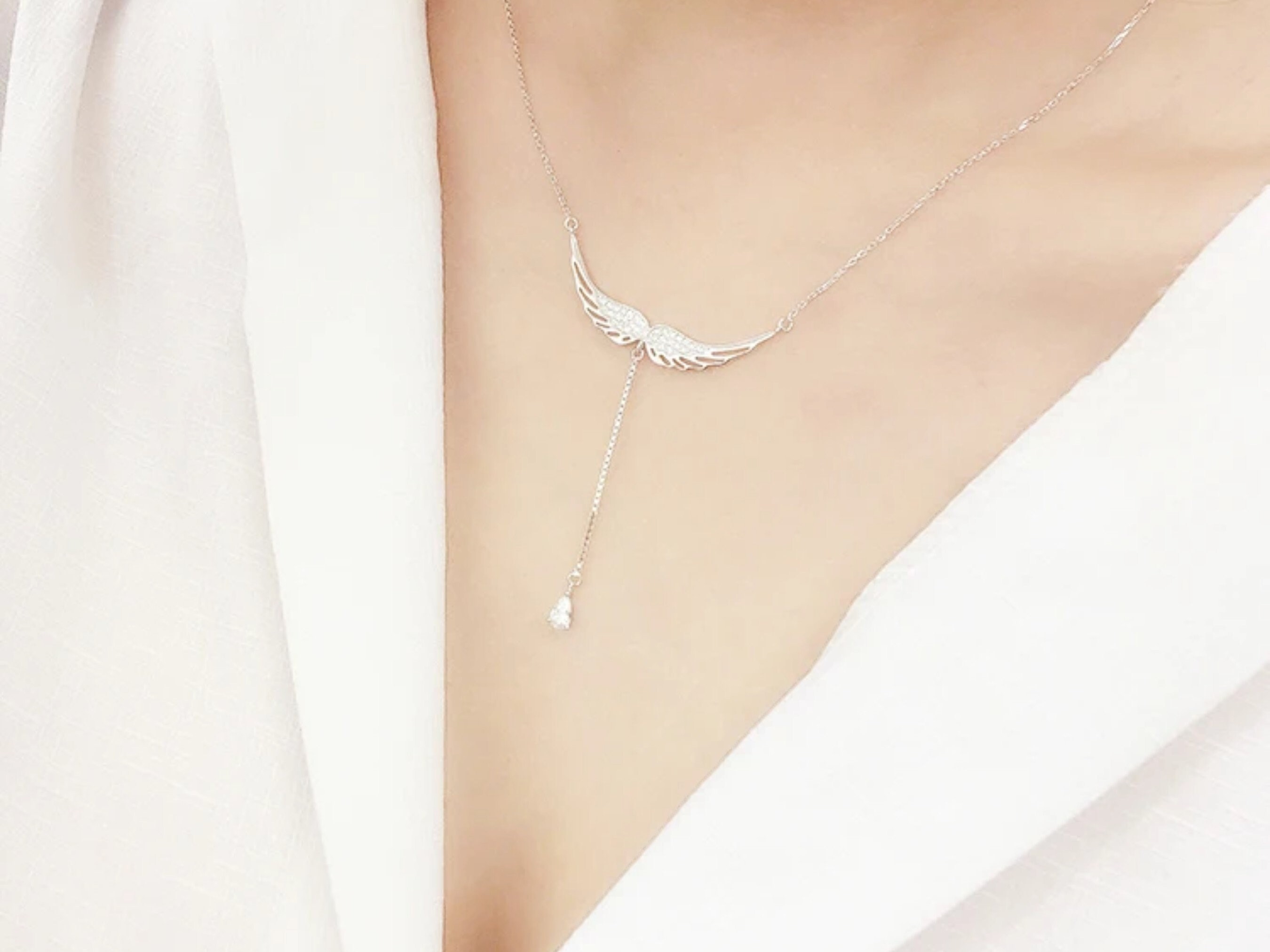 SILVER925 WING TOP NECKLACE /シルバー/ネックレス