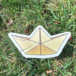 Georgie’s Boat Sticker