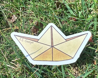 Georgie’s Boat Sticker