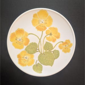Noritake Progression China &quot;Flower Time&quot; 9072 8.25&quot; Plate Vintage Dinnerware