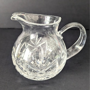 Vintage Edinburgh International Kristall Milchkännchen Krug