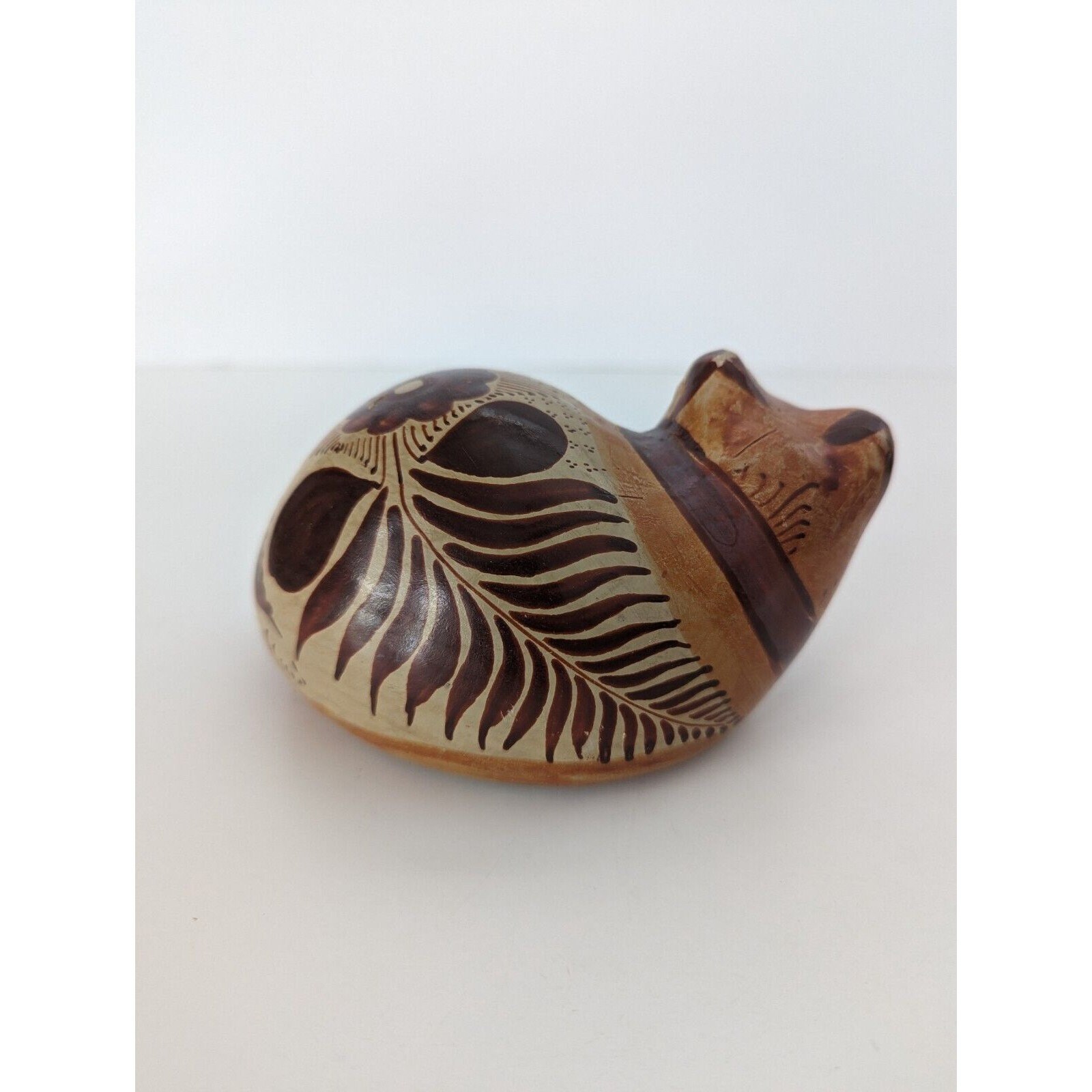 Vintage Mexican Pottery Fox Figurine Jorge Wilmot Style