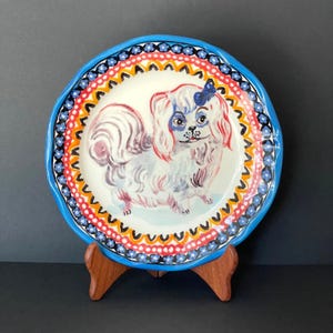 Nathalie Lete Plate Anthropologie - Etsy