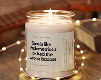 Endometriose Badass sojakaars: grappig bewustzijnscadeau