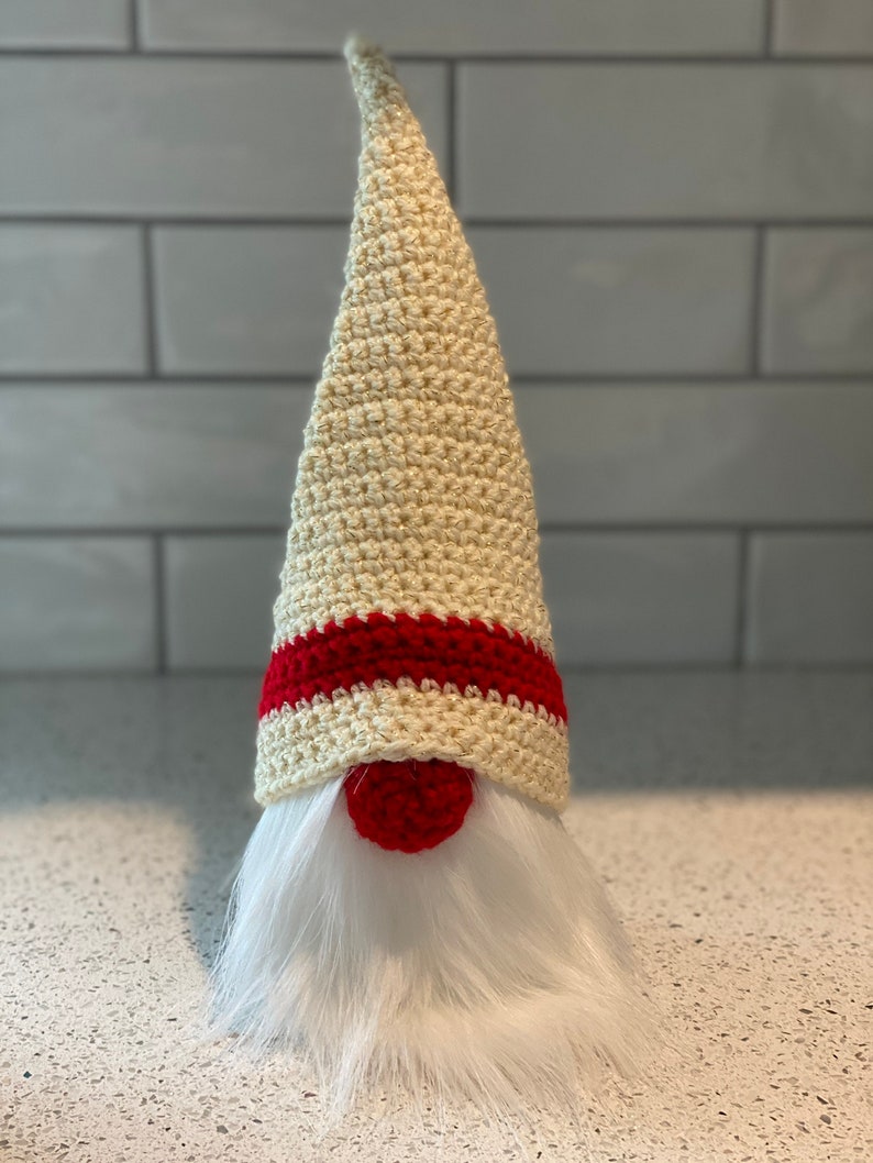 Netties Glowing Gnomes PDF Pattern Only Beautiful Crochet Glowing Gnomes. Great for any season or holiday Light up your home all year image 4