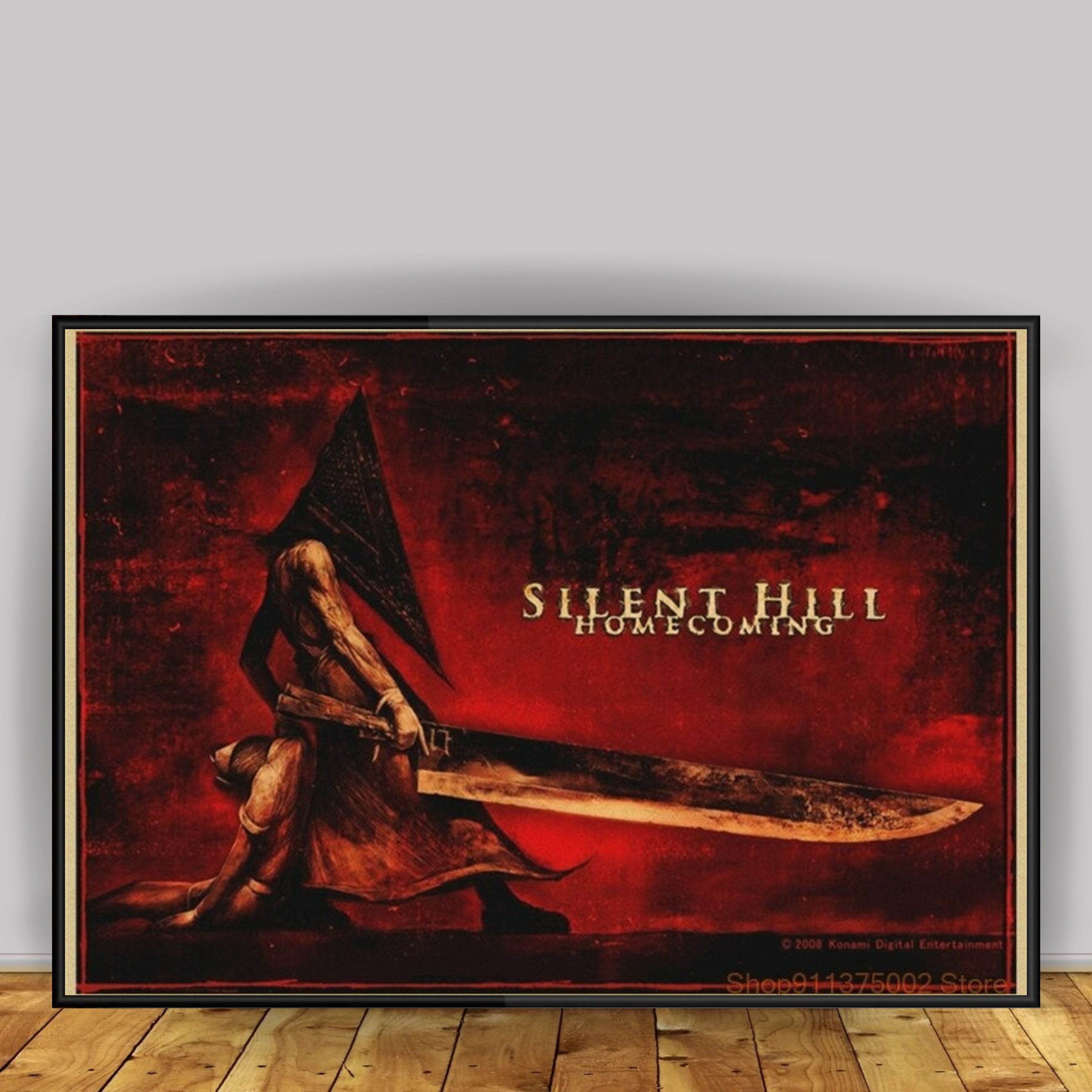 2008 SILENT HILL HOMECOMING Xbox PS3 Video Game = Promo Art Print AD /  POSTER