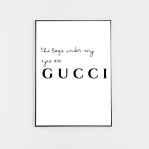 Gucci Logo Printable - Etsy display picture 1