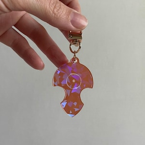 2&quot; Holographic Azem Stone Charm [SALE]