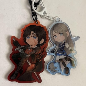 3" FFXVI Acrylic Charms