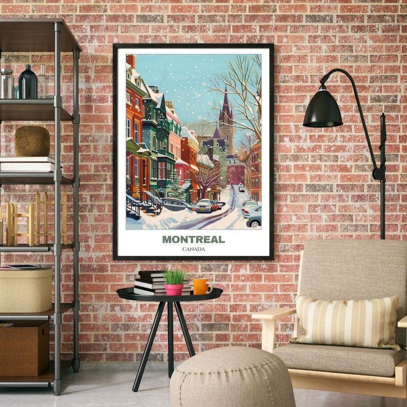 Montreal must-see sights prints, Montreal top attractions posters, Montreal unique art prints, Montreal print shop, Montreal printable artwork.Canada digital prints, Canada city posters, Canada PDF art prints, Printable Canada wall art, Canada skylin