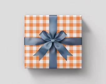 Gingham Wrapping Paper: Gift Wrap | Holiday | Birthday