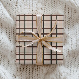 Gingham Wrapping Paper: Rustic Chic Gift Wrap (Set of 3) image 18