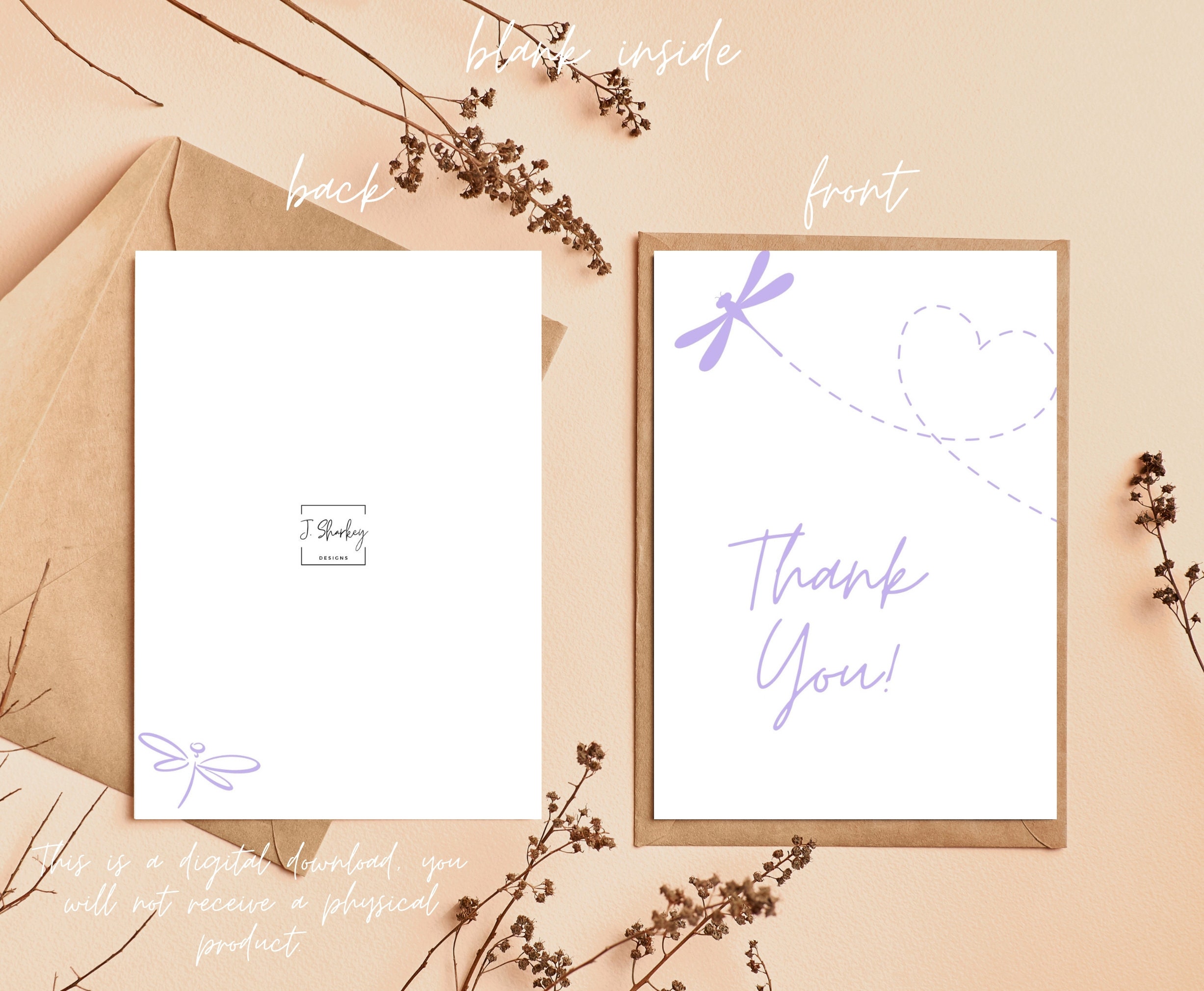  Foto zu Danke Karte zum Ausdrucken - Etsy.de 