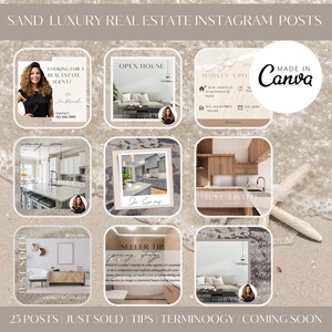 White Sand Real Estate Post for Instagram | Luxury Posts | Real Estate ...