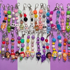 Part 2. Disney themed keychains  with Disney Doorable Squish'Alots