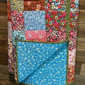 Hand crafted queen sized quilt