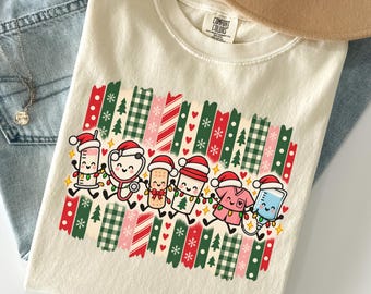 Nurse Christmas Shirt, Holiday Nurse Comfort Color Tee, Xmas RN Crewneck Gift