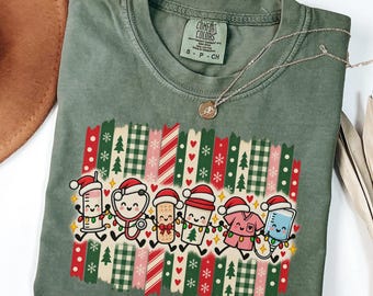 Nurse Christmas Shirt, Holiday Nurse Comfort Color Tee, Xmas RN Crewneck Gift