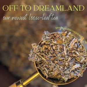 tea for sleep, loose-leaf tea, tea for dreams, chamomile tea, bedtime tea, relaxing tea, herbal tea, lavender tea, relaxation tea, 2oz tea