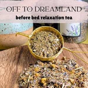 Chá de camomila e lavanda para dormir, 57g (2oz) de mistura de ervas a granel