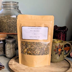 Lymphdrainage Tee Detox Reinigen Kräutertee Spalter Brennessel Lymphe Unterstützung Loseblatt