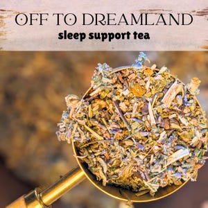 Sleep Tea with Chamomile and Lavender, 2oz Loose Leaf Tea