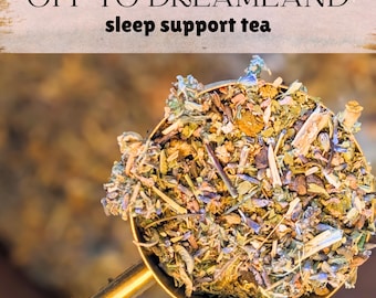 Sleep Tea with Chamomile and Lavender, 2oz Loose Leaf Tea