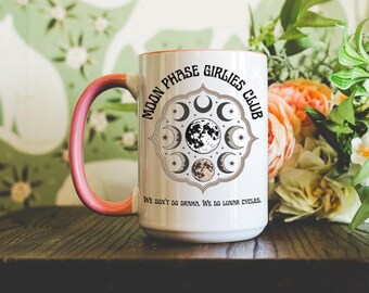 Moon Mug 15oz Ceramic Cup For Coffee Lovers