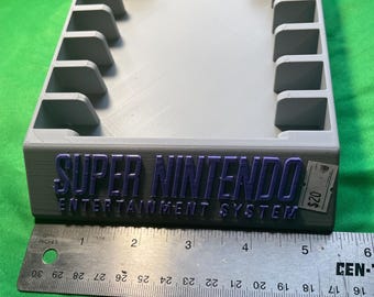 Super Nintendo game display