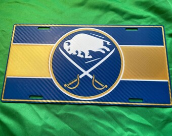 Buffalo saber’s license plate #1