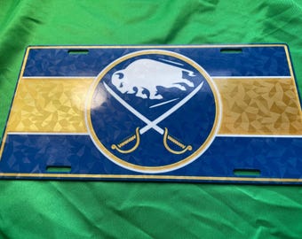 Buffalo saber license plate #2