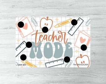 TEACHER MODE | Scratch Off Savings Challenge | Save 55 | Laminated | A5 Size