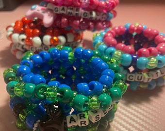 Custom Mini Rotating Kandi Cuffs