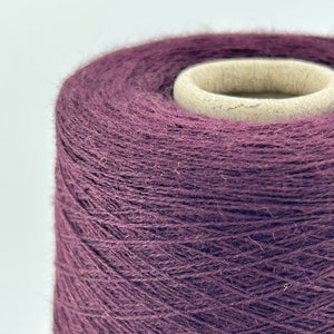 Cashmere/Cotton 10/90%, Cleopatra, 2/30 NM, Yarn on Cone, Italian Lace Yarn, Hand Knitting, Machine Knitting - 1500m/100g - 1640yds/3.52oz