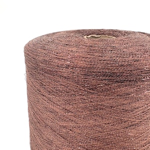 Lurex yarn - Metallic yarn - Yarn on cone - Glitter yarn - 3500m/100g - 3827yds/3.52oz