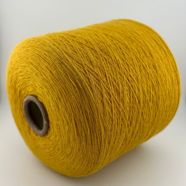 100% Merino Wool, Yarn on Cone, Wool Yarn Cone, Lace Weight Yarn - 1500m/100g - 1640yds/3.52oz