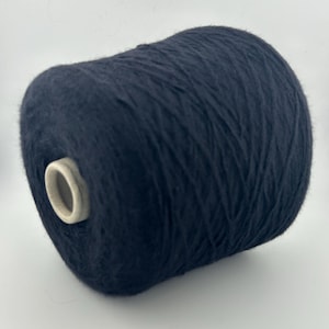 Yarn on Cone, Fluffy yarn, Cotton yarn, Soft baby yarn, Knitting yarn, Crochet yarn - 500m/100g - 546yds/3.52oz