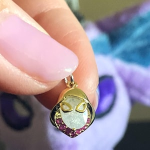 Gwen Spider Verse Inspired Gold Necklace