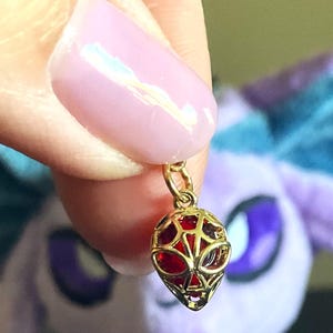 Peter Spider Verse Inspired Gold Necklace