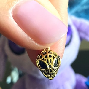 Miles Spider Verse Inspired Gold Necklace