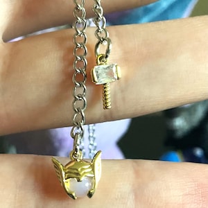 Thor Inspired Silver Necklace