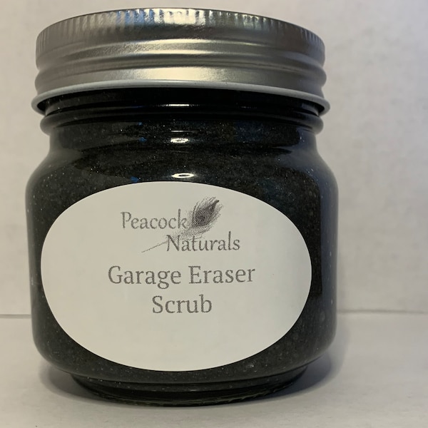 Garage eraser hand scrub