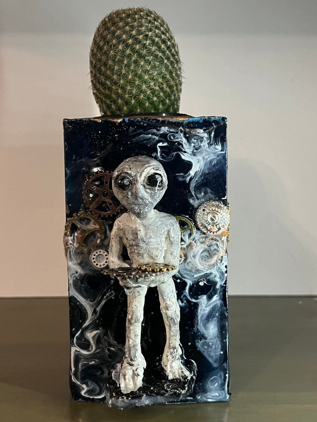 Smashed Alien Container Alien Container/planter - Etsy