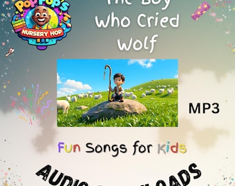 La canción del niño que gritó lobo: Lección de honestidad para niños (MP3)