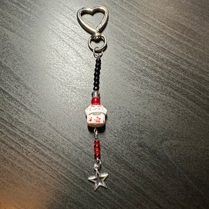 lucky cat keychain