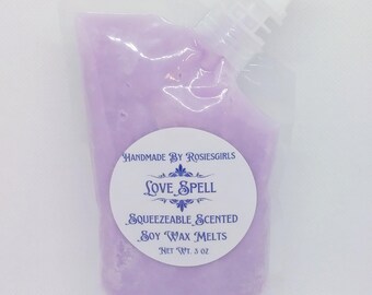 Love Spell Type Scented Squeezable Wax Melts - Home Decor